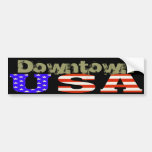 Bumpers USA Customized, Downtown Bumper Sticker