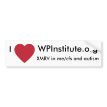 bumpersticker - heart WPInstitute.org Bumper Sticker