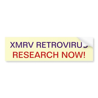 bumpersticker-xmrv retrovirus research bumper stickers by artforxmrv