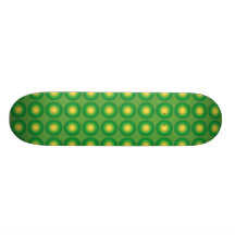 Bumpy green pattern skate board decks