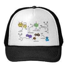 Bumpy Neurotransmitters Mesh Hats