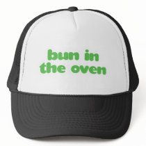 Bun In the Oven - green Mesh Hat