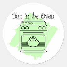 Bun in the Oven Sticker