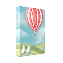 Bun Voyage Wrapped Canvas Gallery Wrapped Canvas