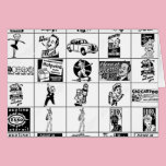 Bunch of Fifties Card cards