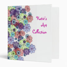 Bunch of Flowers Binders
