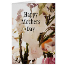Bunch of Flowers Happy Mothers Day Card
