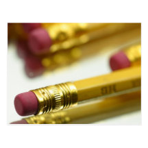 Bunch Of Pencils Post Cards