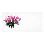 Bunch of Pink Tulips Photo Cards