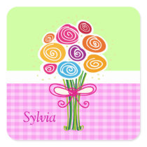 Bunch of Spring Flowers sticker