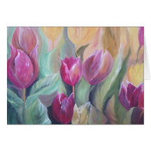 bunch of tulips cards