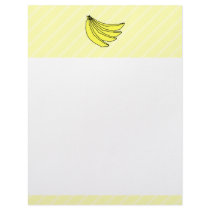 Bunch of Yellow Bananas. Letterhead