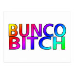 Bunco Bitch Colour Postcard