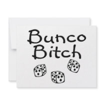 Bunco Bitch Personalized Invite