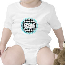 Bunco Chicks Roll With It - Blue t-shirts
