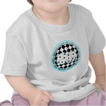 Bunco Chicks Roll With It - Blue t-shirts