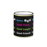 bunco good friends mug design