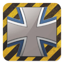 Bundeswehr Square Stickers
