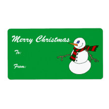 Bundle - Merry Christmas Tags Personalized Shipping Labels