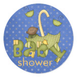 Bundle of Joy :: Blue :: Baby Shower Sticker