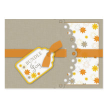 Bundle of Joy Gift Tag Business Card Templates