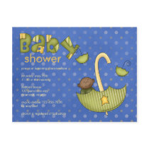 Bundle of Joy :: Green :: Baby Shower Postcard
