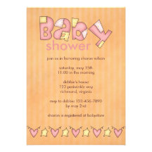 Bundle of Joy :: Pink :: Baby Shower Invitation