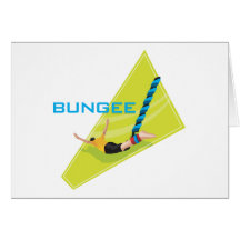 Bungee Jumping Greeting Cards