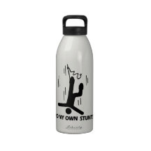Bungee Jumping My Own Stunts Water Bottle