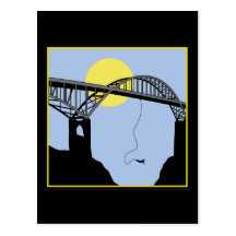 Bungee Jumping Post Card