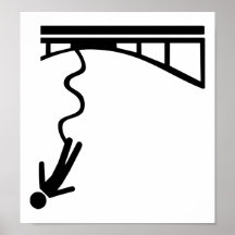 Bungee jumping posters