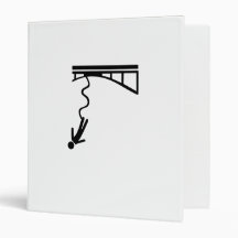 Bungee jumping vinyl binders