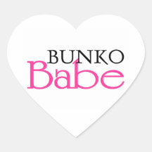 Bunko Babe Heart Sticker