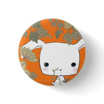 Bunneh Pi hiding (orange clematis washi print) Pins