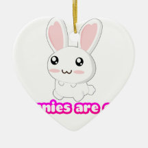 Bunnies Are Cute - Rabbits Bunny Adorable Ornament