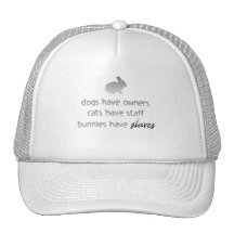 Bunnies Have Slaves Trucker Hat
