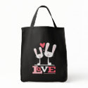 Bunnies in Love Cute Rabbit Valentine bags