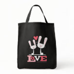 Bunnies in Love Cute Rabbit Valentine bags