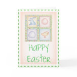 Bunny and Chick Easter Card