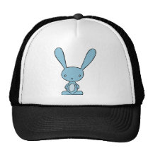 Bunny Blue Hat