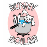 Bunny Boiler Women's Baby Doll T-Shirt