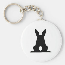 Bunny Butt Key Chain