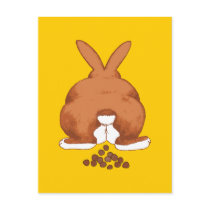 Bunny Butt Postcard