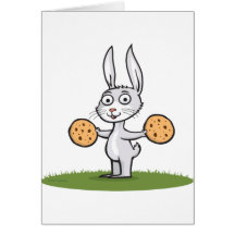 Bunny Cookies Greeting Cards