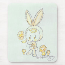 Bunny Creature Gifts Mouse Pads