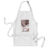 Bunny Cuts Birthday Cake Aprons