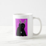 Bunny ears coffee mug
