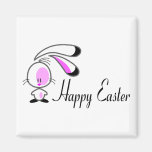 Bunny Happy Easter Magnet