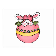 Bunny Hatching Pink Tshirts and Gifts Postcard