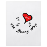 Bunny Hop Items - I Heart the Bunny Hop Full Color Flyer